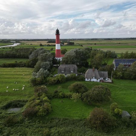 Ferienwohnung Haus Am Leuchtturm Pellworm Exterior foto